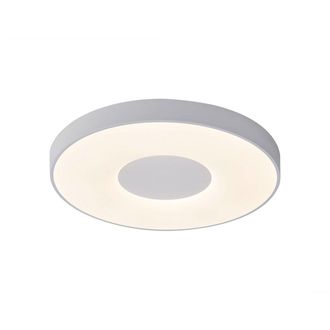 Mantra L&aacute;mpara Plafon Blanco Led Con Mando A Distancia Modelo Coin Mantra