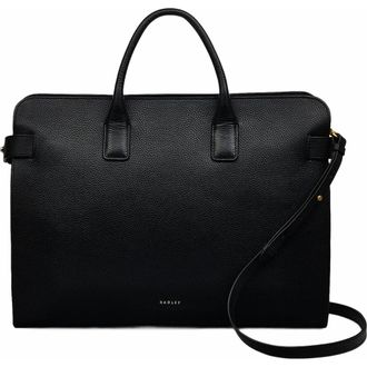 Radley London The Rathbone Large Laptop Satchel Bag in Black at Nordstrom