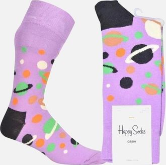 Happy Socks Mens The Milkyway Socks, Lilac/multi - Purple - Size: 10/9.5/9/10.5/11/11.5/12/12.5