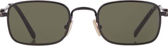 Miu Miu Dark Green Rectangular Ladies Sunglasses MU A53S 1AB1I0 49
