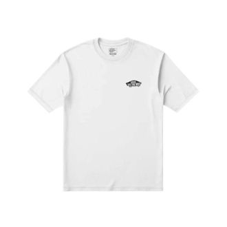 Vans T-Shirts, male, White, Size: 2XL Double Standard SS