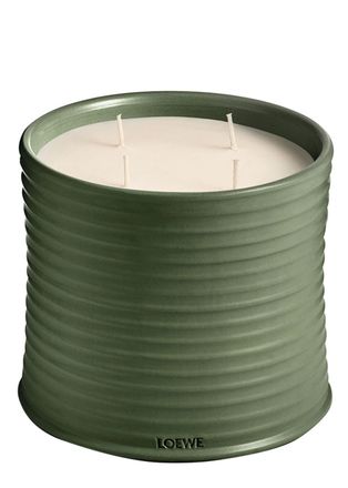 Loewe Marihuana Candle - Large 2120g, Candle, Mid-intensity Fragrance, Herbal Scent, Soothing Aroma of the Sativa Herb, Woody Notes, Large, 2120g