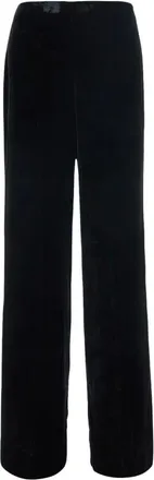 P.A.R.O.S.H. P.a.r.o.s.h., Broeken, Dames, Zwart, L, Velvet Oversize Broek