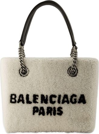 Balenciaga Unisex Shoulder Bag Beige