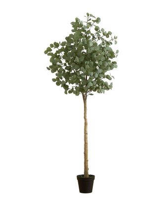 Nearly Natural 7Ft Artificial Eucalyptus Tree