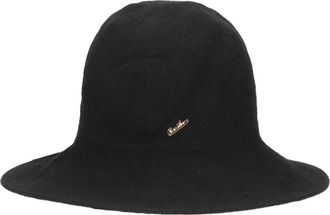 Borsalino Angelina Cloche - Dames - Hoeden - Zwart - ONE Size - Wol - Accessoires