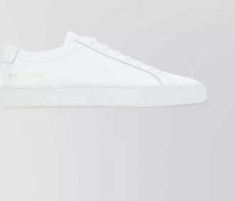 Common Projects leather low-top sneakers sole round toe
