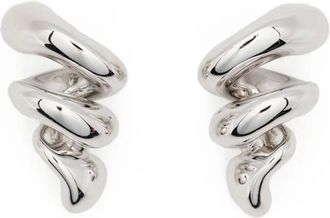 Maria Black Orecchini Coil Crawler - Argento