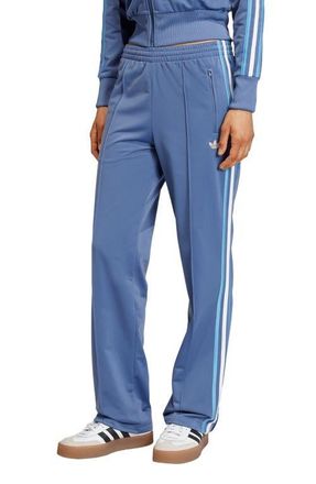 adidas Originals Firebird Recycled Polyester Track Pants in Crew Blue/Light Blue/White at Nordstrom, Size X-Large