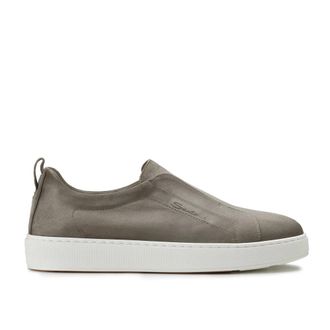 Santoni Slip-On Sneaker - male - Santoni - Sneakers - Gray - 8 1/2 UK - Shoes