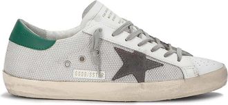 Golden Goose Super-Star Net Upper Forated Leather