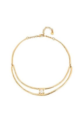 UNOde50 Twin Radiance Collar in Gold at Nordstrom