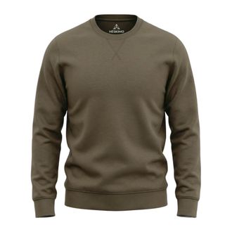 H&egrave;SKIMO Giricollo Interlock - Heren - Sweatshirts & Hoodies - Bruin - Maat: 2XL