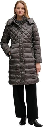 Joop Constance Parka - Dames - Parka Jassen - Grijs - S - Leer - Jassen