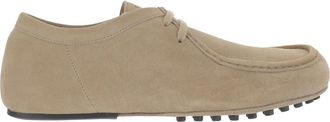 Tod's Loafers van su&egrave;de - Heren - Veterschoenen - Beige - 40 EU - Su&egrave;de - Schoenen