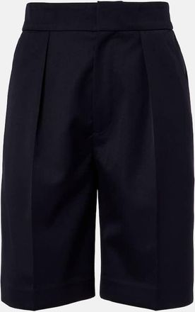 Victoria Beckham High-rise Bermuda shorts