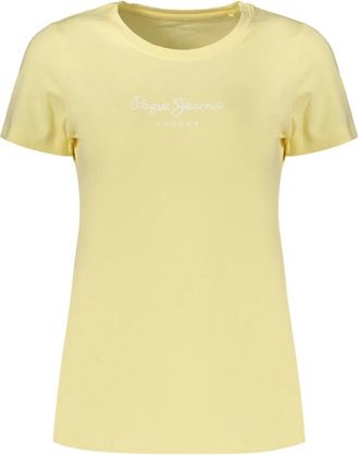 Pepe Jeans London Mujer, Camisetas, Amarillo, Talla: L