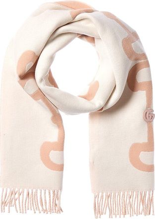 Gucci Wool & Cashmere-Blend Scarf