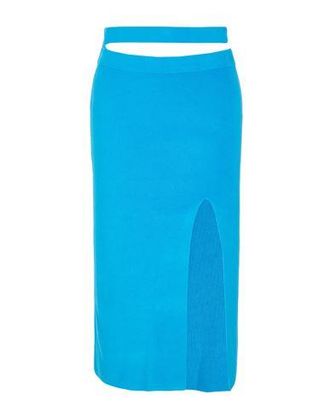 8 by YOOX VISCOSE BLEND KNIT MIDI SKIRT