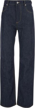 Bottega Veneta Straight Jeans - Dames - Regular Fit Jeans - Blauw - XS - Katoen - Jeans