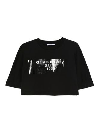 Givenchy graphic T-shirt - women - Fabric - S - Black