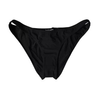 Dolce & Gabbana Bikinis, female, Black, Size: ONE SIZE Bikini Bottom