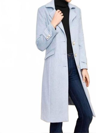 Julie Brown Winter Silvy Coat In Grey