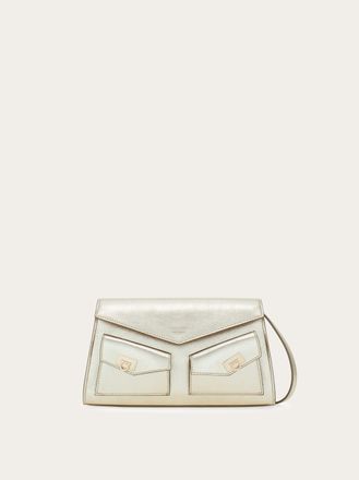 Ferragamo Women Multipocket mini bag Beige