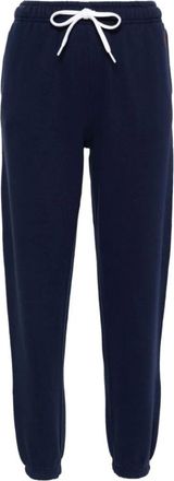 Polo Ralph Lauren Sweatpants, female, Blue, Size: XS Blue Trousers