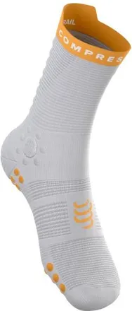 Compressport Pro Racing Socks V4.0 Trail Laufsocken - Unisex | grau