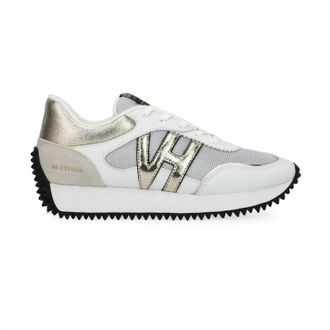 Vintage Havana Womens Comic Sneaker In White Pebbled