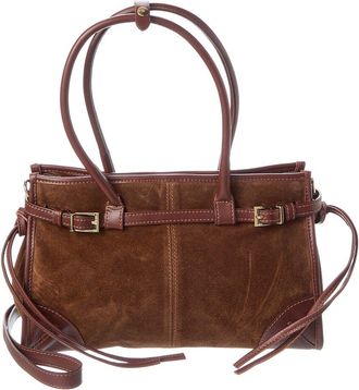 Persaman New York Sadie Suede Tote