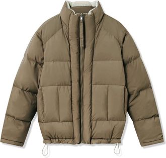 Axel Arigato Lodge Omkeerbare Jas - Heren - Gewatteerde jassen - Bruin - M - Nylon - Jassen