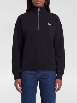 Maison Kitsun&eacute; Felpa in cotone con logo