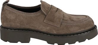 Guglielmo Rotta Wallace Moccasin - Dames - Loafers - Bruin - 40 EU - Su&egrave;de - Schoenen