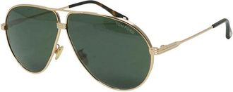 Tom Ford FT0734-H 28N Shiny Rose Gold/Green