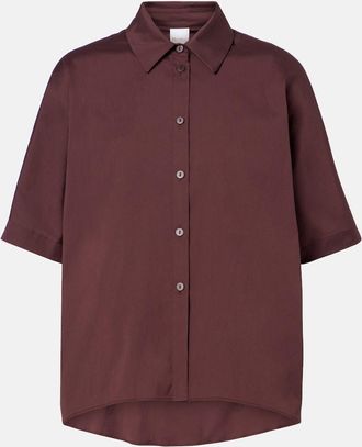 Max Mara Pittura cotton-blend shirt