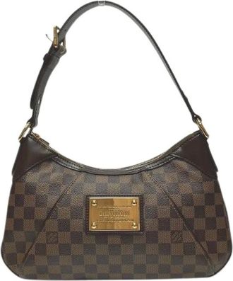 Louis Vuitton Pre-owned Shoulder Bags, female, Brown, Size: ONE SIZE Pre-owned Vintage Canvas Shoulder Bag