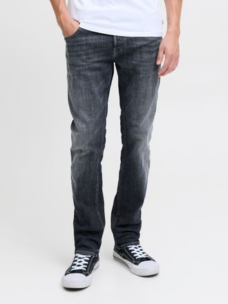 Jack & Jones Slim-fit-Jeans JACK & JONES JJIGLENN JJCOLE AM 48X 50SPS, Herren, Gr. 31, L&auml;nge 34, blau (blau, denim), Denim/Jeans, Obermaterial: 85% Baumwolle, 13% 