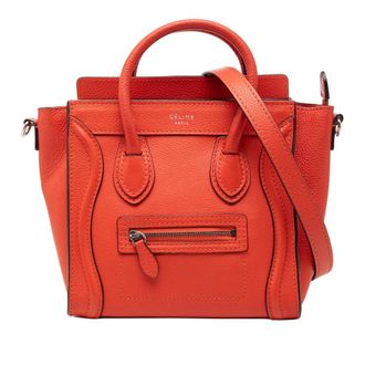 Celine Pre-owned Celine Nano Leather Luggage Tote Ladies 6GF1A24FIVX8TGXB