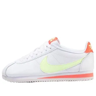 Nike (WMNS) Nike Classic Cortez Leather Volt Flash Crimson 807471-116