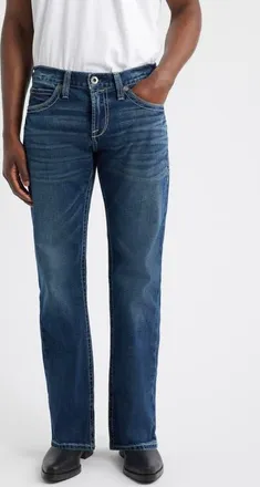 Ariat M7 Rocker Low Rise Straight Leg Jeans in Silverton at Nordstrom, Size 31 X 34