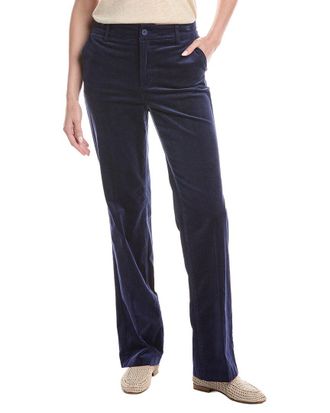 NYDJ Nydj Straight Leg Velvet Trouser