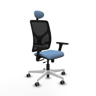 Piqueras y Crespo Silla De Oficina Piqueras Y Crespo Motilla Negro Espuma Alta Densidad