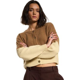 Callahan Fiona Cardigan - Womens in Raw Umber at Nordstrom, Size X-Large