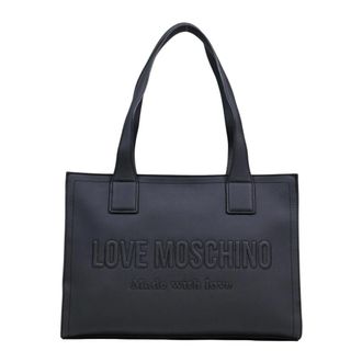Love Moschino Tote Bags, female, Black, Size: ONE SIZE Large Tote Bag