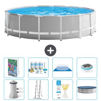 Intex Piscina Prism Frame Redonda - 457x122 Cm - 9-piezas S576