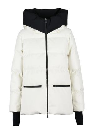 Herno Laminar Down Jacket Zip - White/Black
