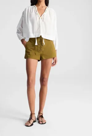 A.L.C. Leon Short In Hazel