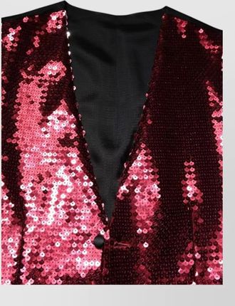 Dolce & Gabbana sequined v-neck waistcoat